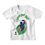 Camiseta Infantil Menino Golf Tacada Esporte