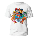 Camiseta Infantil Menino Patrulha Canina Camisa