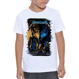 Camiseta Infantil Metallica Banda Rock #02