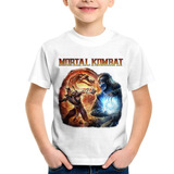Camiseta Infantil Mortal Kombat 9