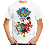 Camiseta Infantil Patrulha Canina Mod. #001