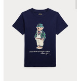 Camiseta Infantil Ralph Lauren Bear -