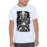 Camiseta Infantil Star Wars C-3po R2-d2
