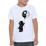 Camiseta Infantil Star Wars Darth Vader Filme Clássico #02