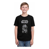 Camiseta Infantil Star Wars R2d2 Droid