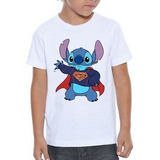 Camiseta Infantil Super Stitch Filme #01