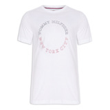 Camiseta Infantil Tommy Hilfiger Circular Graphic - Branco
