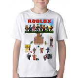 Camiseta Infantil Top Roblox Personagens Game