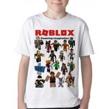Camiseta Infantil Top Roblox Skins Personagens
