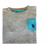 Camiseta Infantil U.s. Polo Assn - Tam 7