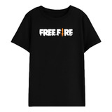 Camiseta Infantil Unissex Freefire Battle Royale