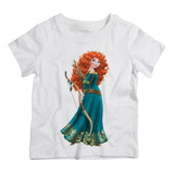 Camiseta Infantil Valente Princesa