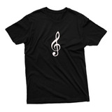 Camiseta Instrumentos Musicais Clave De Sol