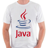 Camiseta Java Programação Desenvolvedor Camisa Blusa