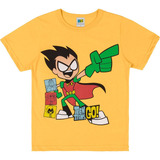 Camiseta Jovens Titãs Teen Titans Go! N4000 Marlan Tm 4 À 10