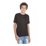 Camiseta Juvenil Modelo Unissex Em Malha 100% Algodão Fio 30