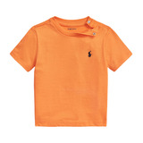 Camiseta Laranja Ralph Lauren - Bebê Menino