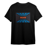 Camiseta Led Eletronica Camisa Luminosa 03 - Disco