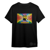 Camiseta Led Eletrônica Camisa Luminosa 18 - Minions