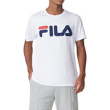 Camiseta Letter Premium Masculina 11244 Branca