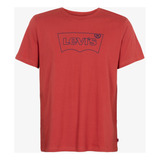 Camiseta Levi's® Graphic Vermelha Manga Curta