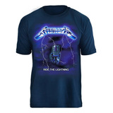 Camiseta Licenciada Banda Metallica Stamp Rockwear Oficial 