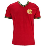 Camiseta Linha Retro Portugal Vermelha