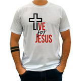 Camiseta Live For Jesus - Cs 2554