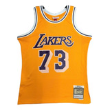 Camiseta Los Angeles Lakers - Dennis Rodman #73 Retrô