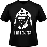 Camiseta Luiz Gonzaga - Camisa Forró Nordestino Algodão