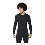Camiseta Lupo Micromodal Manga Longa Gola Careca Sem Costura