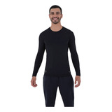 Camiseta Lupo Proteção Uv50+ Manga Longa Masculino Preto
