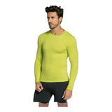 Camiseta Lupo Proteção Uv50+ Manga Longa Masculino Verde