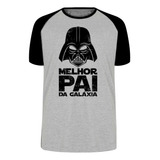 Camiseta Luxo Darth Vader Melhor Pai