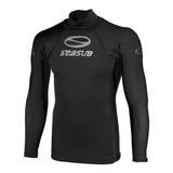 Camiseta Lycra Neoprene Seasub, Proteção Uv Manga Longa