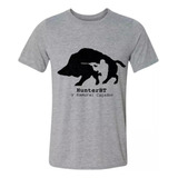 Camiseta Manga Curta Hunter Bt 100% Algodão -samurai Caçador