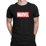 Camiseta Marvel L1 masculina básica promoção
