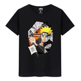 Camiseta Masculina Algodão Premium Naruto Raposa