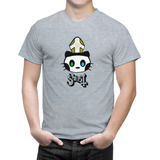 Camiseta Masculina Banda Ghost Hello Kitty