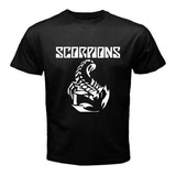 Camiseta Masculina Banda Scorpions Banda De