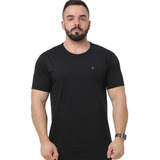 Camiseta Masculina Básica Slim 100% Algodão