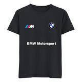 Camiseta Masculina Bmw Motorsport Turbo Camisa