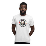 Camiseta Masculina Branca Che Guevara Frase