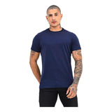 Camiseta Masculina Camisa Basica Algodão 30.1