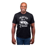Camiseta Masculina Camisa Fusca Carros Clássicos Algodão