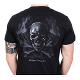 Camiseta Masculina Caveira Skull Black Camisa