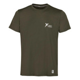 Camiseta Masculina Drop Shot Basic Silver