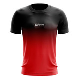 Camiseta Masculina Dry Fit Degradê - Treino/academia/casual 