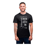 Camiseta Masculina Guitarra Gibson Projeto Rock