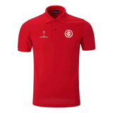 Camiseta Masculina Internacional Camisa Gola Polo Malha Leve